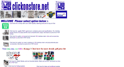 Desktop Screenshot of clickonstore.co.uk